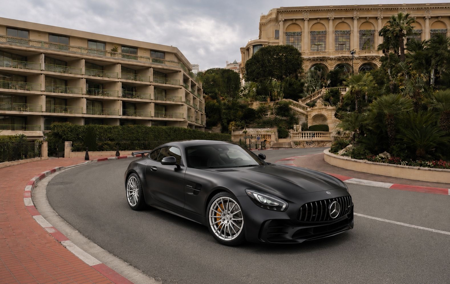 Mercedes AMG GTR supercar rental Monaco