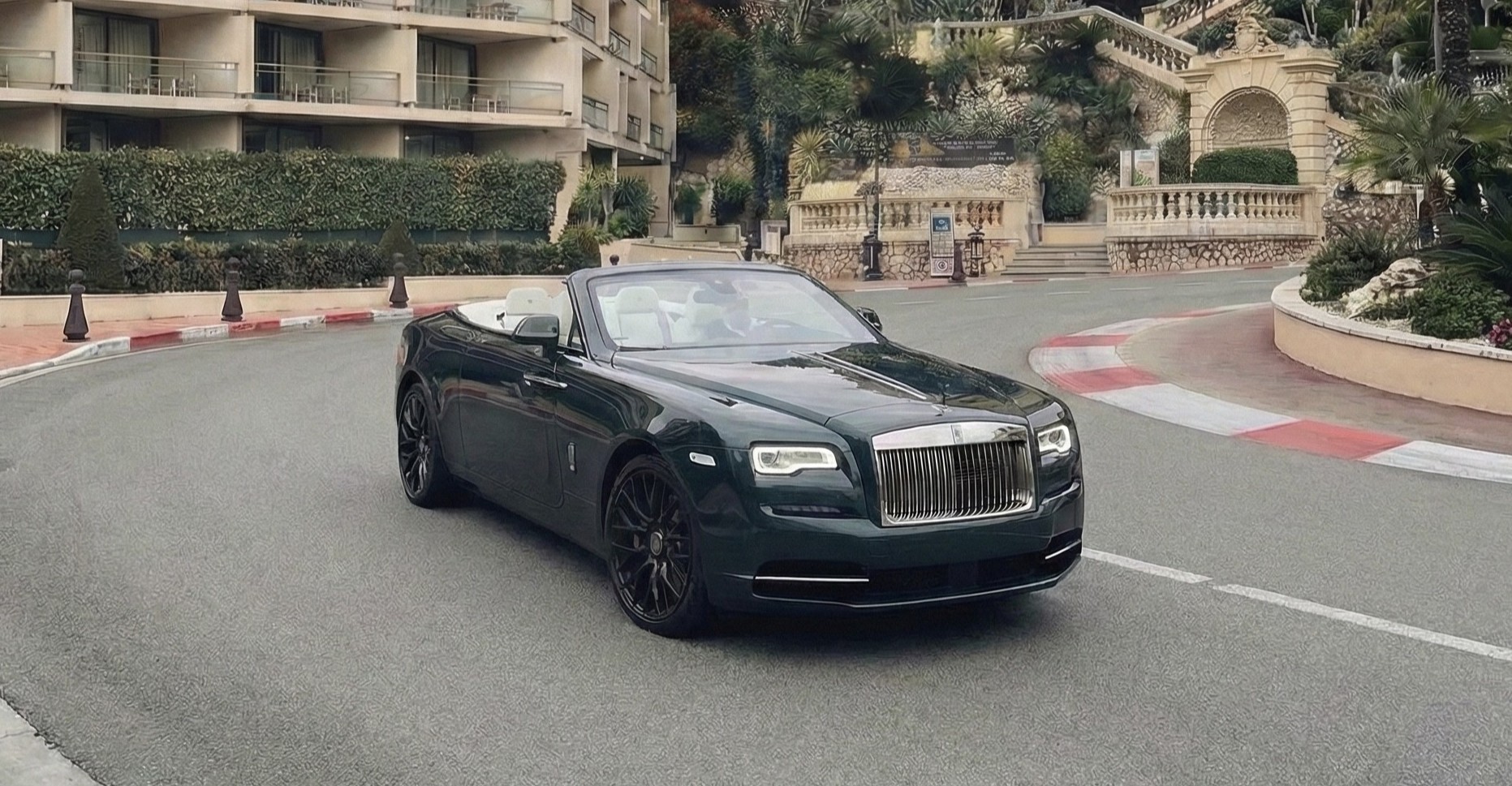 Rolls-Royce Dawn luxury car rental Monaco