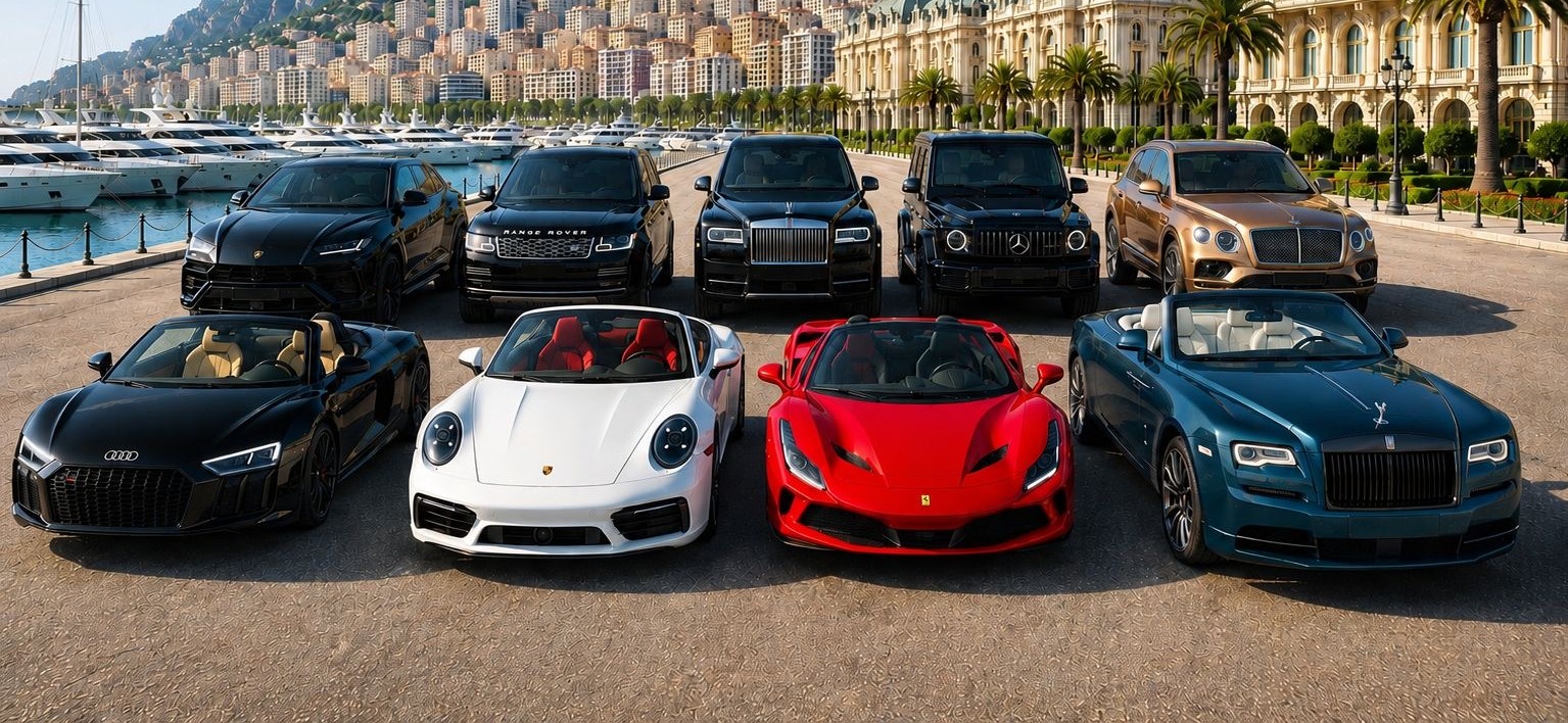 Luxury fleet background